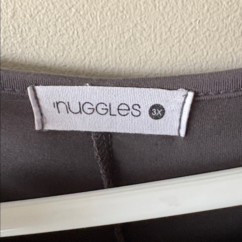 NUGGLES Simple Layering Midi Dress Dark Grey - Picture 3 of 7